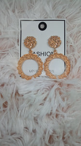 Rose Gold Earrings